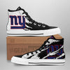 New York Giants High Top Shoes Custom For Fans-Gear Wanta