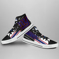 New York Giants High Top Shoes Custom American Flag Sneakers-Gear Wanta