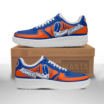 New York Islanders Air Sneakers Custom For Fans-Gear Wanta