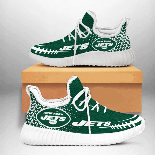 New York Jets Sneakers Custom 7 Shoes white shoes-Gear Wanta