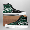 New York Jets High Top Shoes Custom For Fans-Gear Wanta