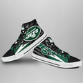 New York Jets High Top Shoes Custom American Flag Sneakers-Gear Wanta