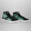 New York Jets High Top Shoes Custom American Flag Sneakers-Gear Wanta