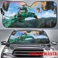 Neytiri Riding Her Ikran Avatar Car Sun Shade-Gear Wanta