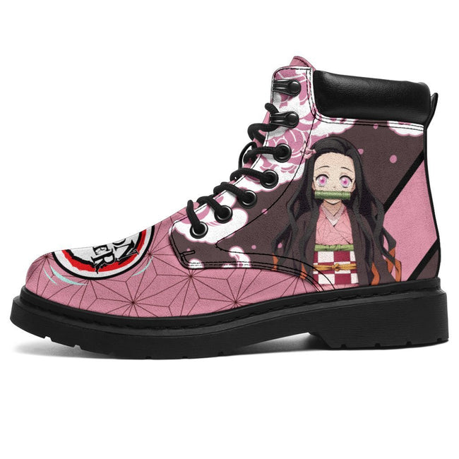 Nezuko Boots Shoes Demon Slayer Anime Custom TT12-Gear Wanta