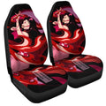 Nezuko Car Seat Covers Demon Blood Arts Demon Slayer Anime Car Accessories-Gear Wanta