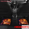 Nezuko Fire Kimetsu No Yaiba Anime Car Floor Mats NH09-Gear Wanta