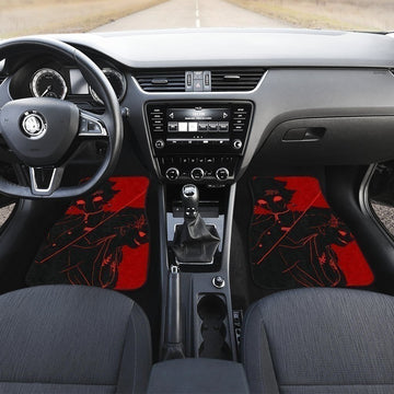 Nezuko Tanjiro Car Floor Mats Custom Demon Slayer Kimetsu No Yaiba Anime-Gear Wanta