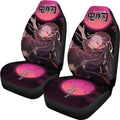 Nezukokamado Demon Slayer Under The Moon Car Seat Covers Custom Anime Car Accessories-Gear Wanta