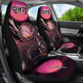 Nezukokamado Demon Slayer Under The Moon Car Seat Covers Custom Anime Car Accessories-Gear Wanta