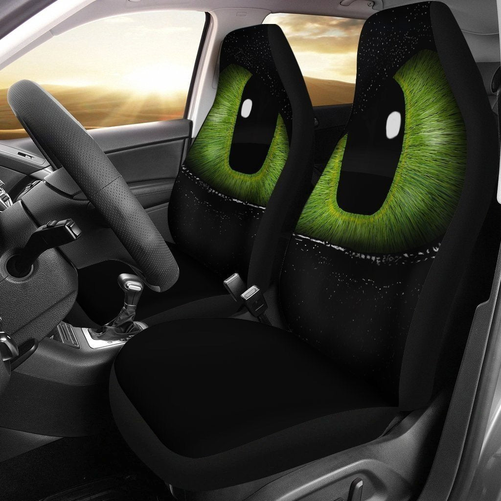 Night Fury Toothless Eyes Animate Car Seat Covers NH07-Gear Wanta