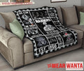 Oakland Raiders Quilt Blanket-Gear Wanta
