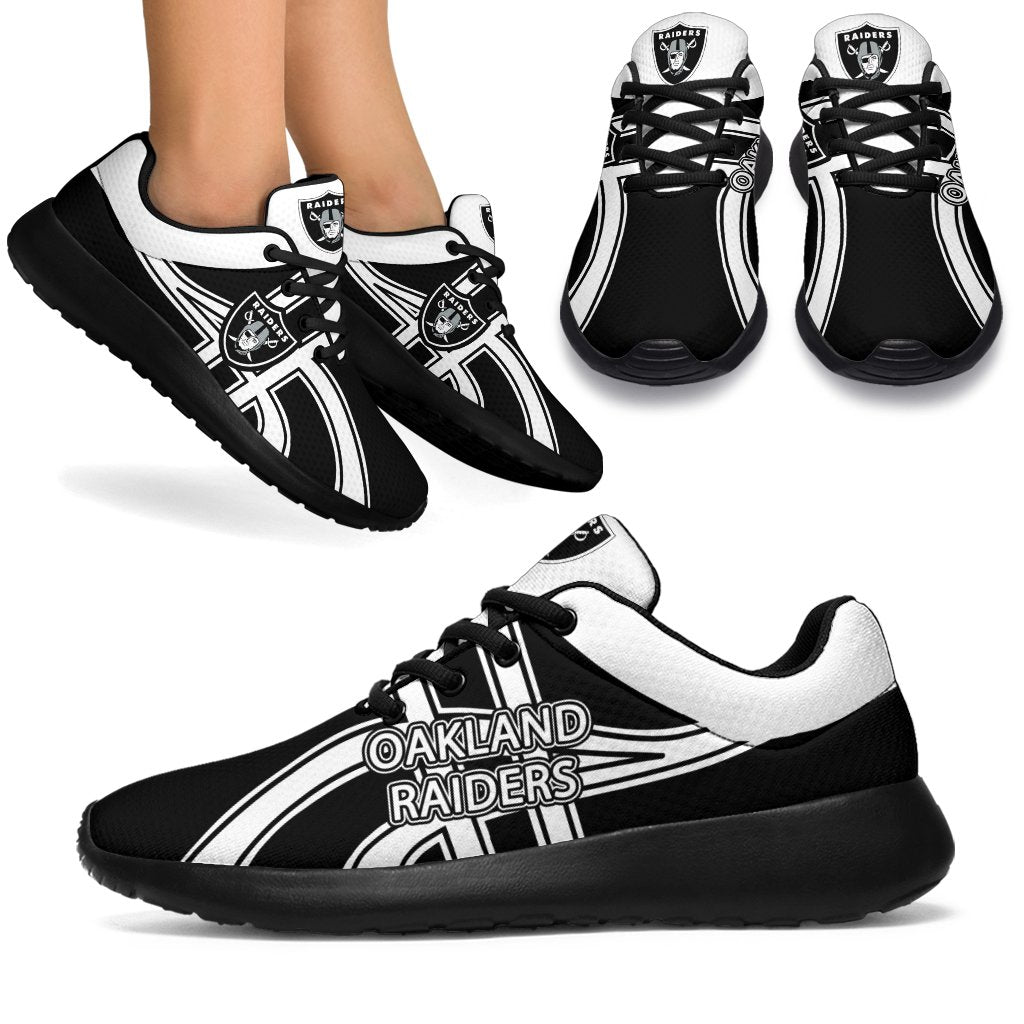 Oakland Raiders Sporty Sneaker Gift Idea-Gear Wanta