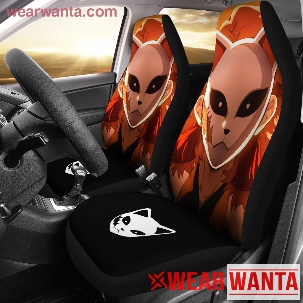 Obito Demon Slayer Anime Car Seat Covers NH11-Gear Wanta