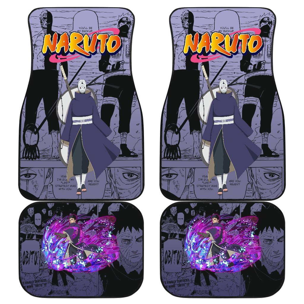 Obito NRT Car Floor Mats Gift Anime-Gear Wanta