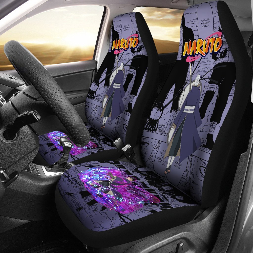 Obito NRT Car Seat Covers Custom Anime Car Accessories-Gear Wanta