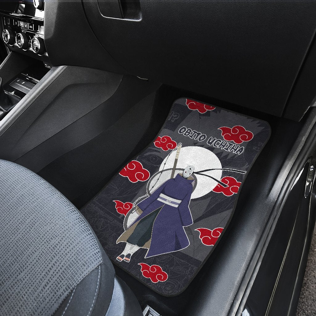 Obito Uchiha NRT Akatsuki Members Car Floor Mats Anime-Gear Wanta