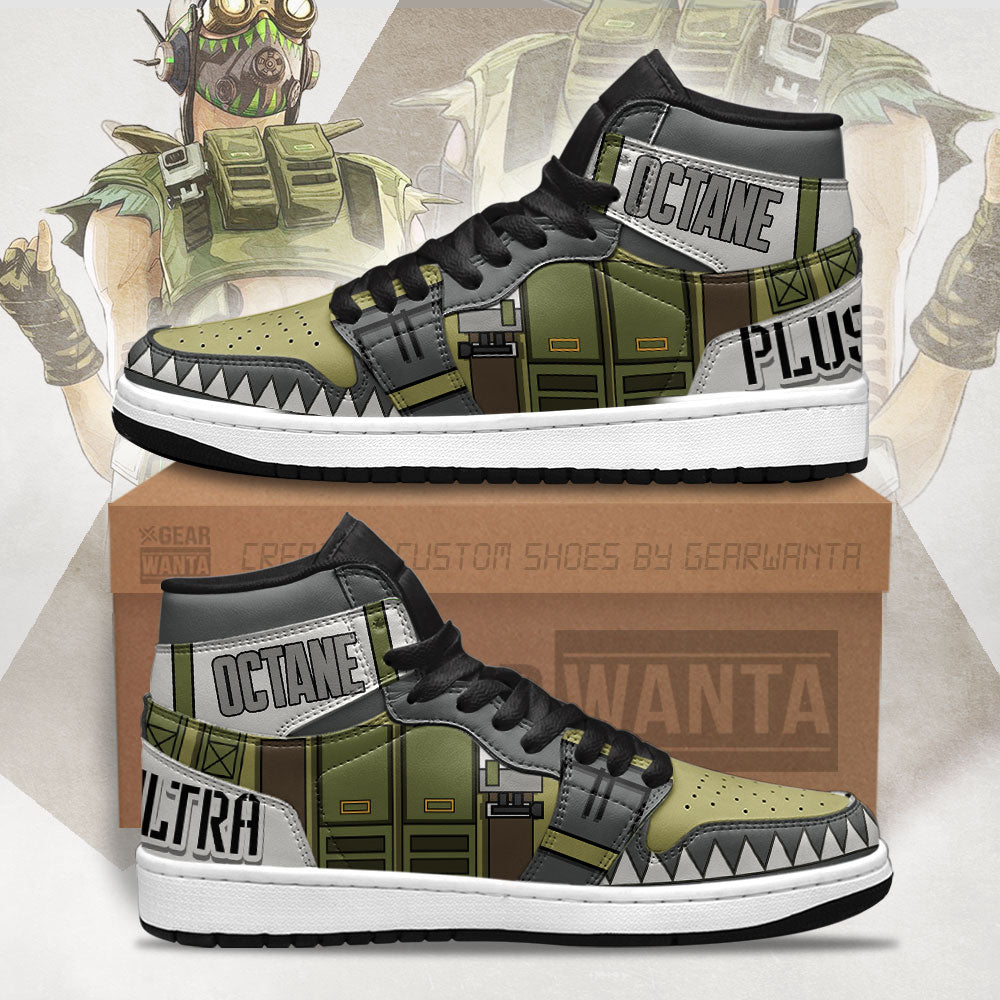 Octane Apex Legends Sneakers Custom Uniform Shoes-Gear Wanta