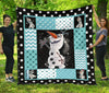 Olaf Quilt Blanket Cute Gift Idea For Fan-Gear Wanta