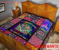 On A Dark Desert Highway Hippie Quilt Blanket-Gear Wanta