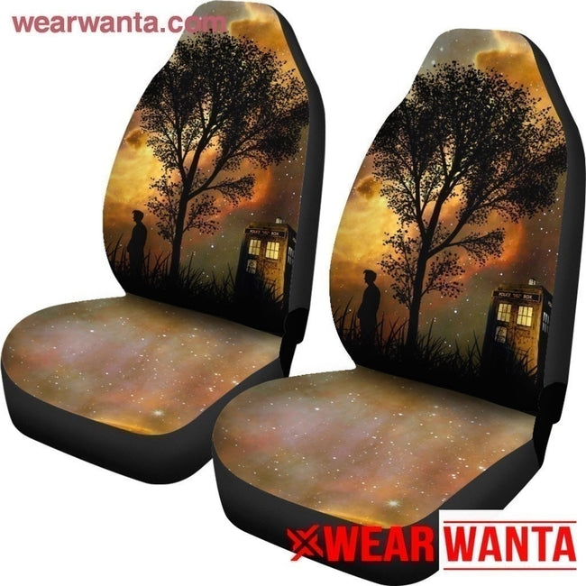 On Field Tardis Doctor Who Car Seat Covers-Gear Wanta