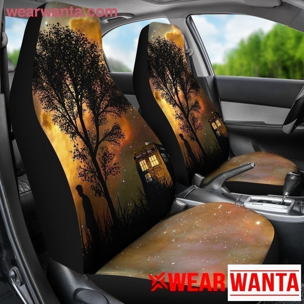 On Field Tardis Doctor Who Car Seat Covers-Gear Wanta