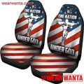 One Nation Under God Car Seat Covers Patriot Day MN05-Gear Wanta