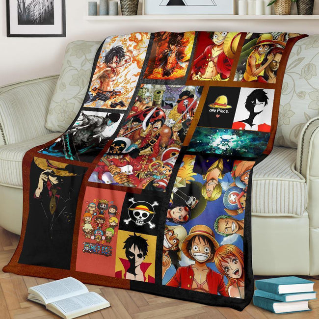 One Piece Fleece Blanket Anime Fan Gift Idea HH19-Gear Wanta
