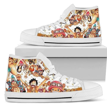 One Piece High Top Sneakers Fan Anime Gift-Gear Wanta