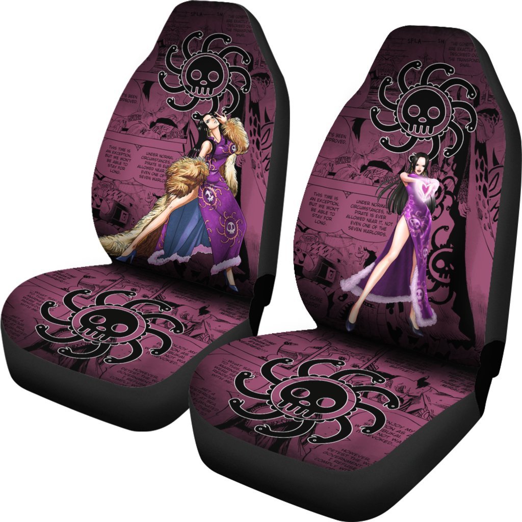 One Piece Manga Mixed Anime Boa Car Seat Covers-Gear Wanta