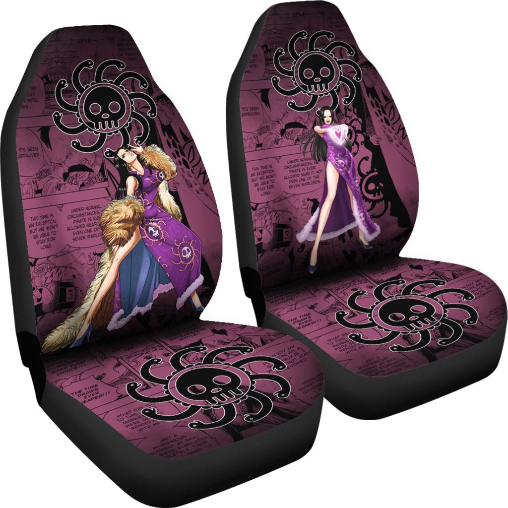 One Piece Manga Mixed Anime Boa Car Seat Covers-Gear Wanta