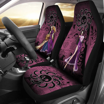 One Piece Manga Mixed Anime Boa Car Seat Covers-Gear Wanta