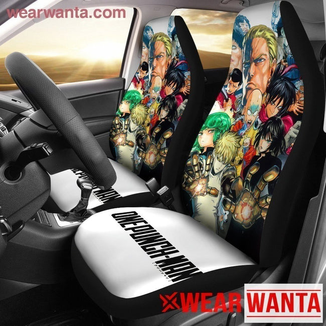 One Punch Man Full Character Car Seat Covers LT03-Gear Wanta
