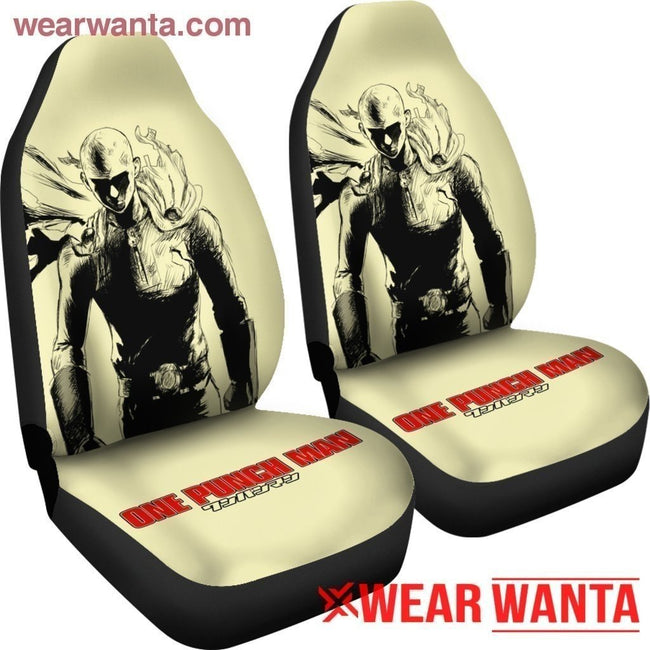 One Punch Man Gift Car Seat Covers LT03-Gear Wanta