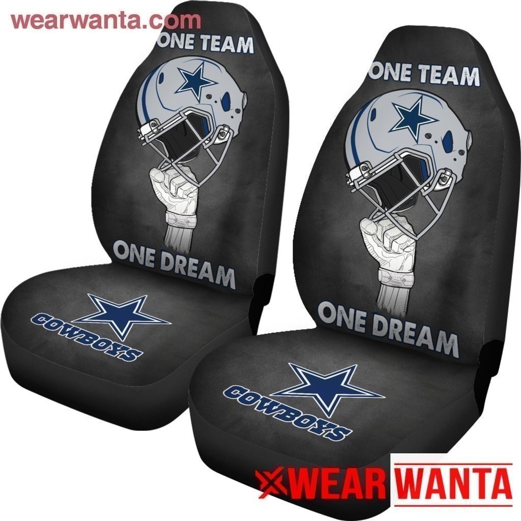 One Team One Dream Cowboys Car Seat Covers-Gear Wanta