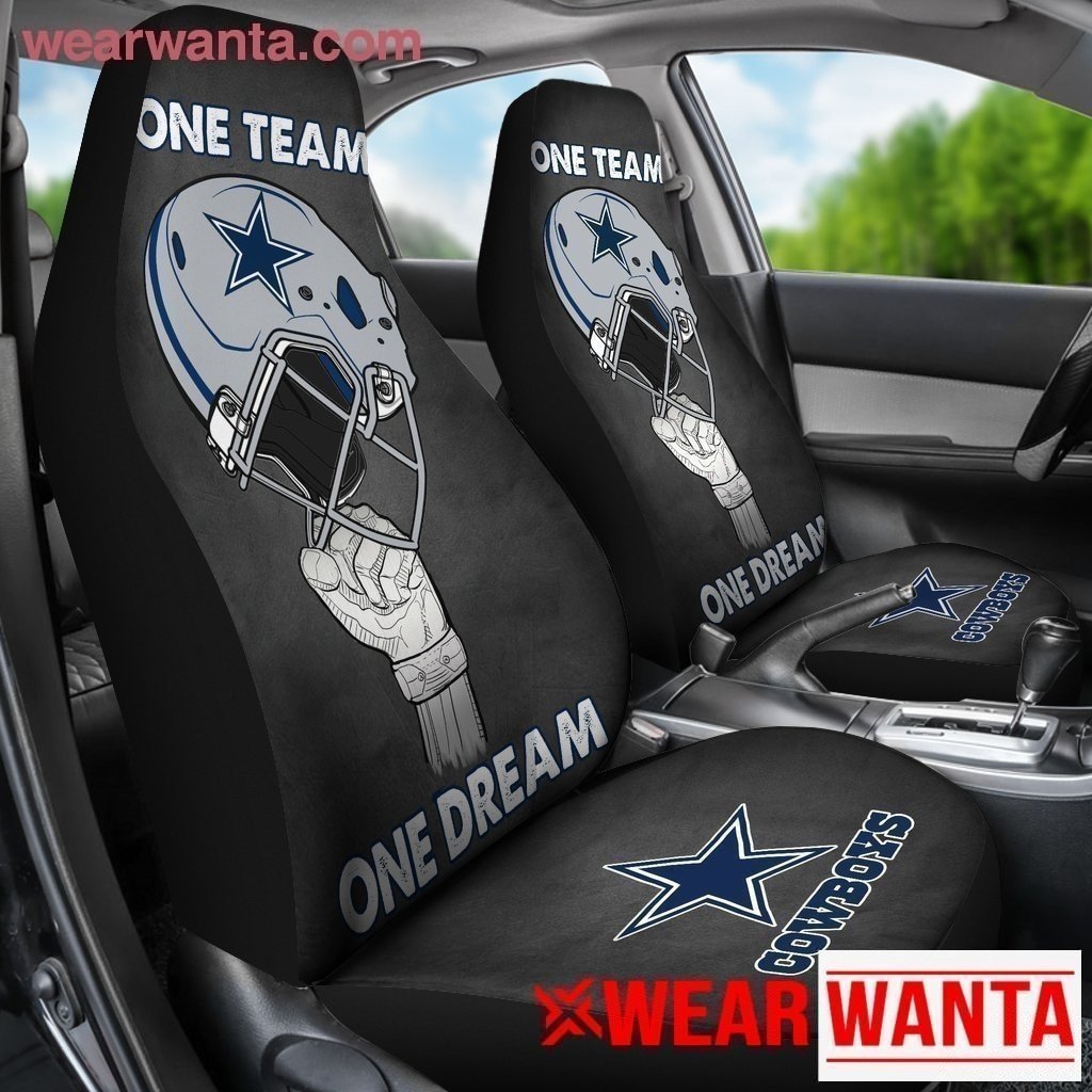 One Team One Dream Cowboys Car Seat Covers-Gear Wanta