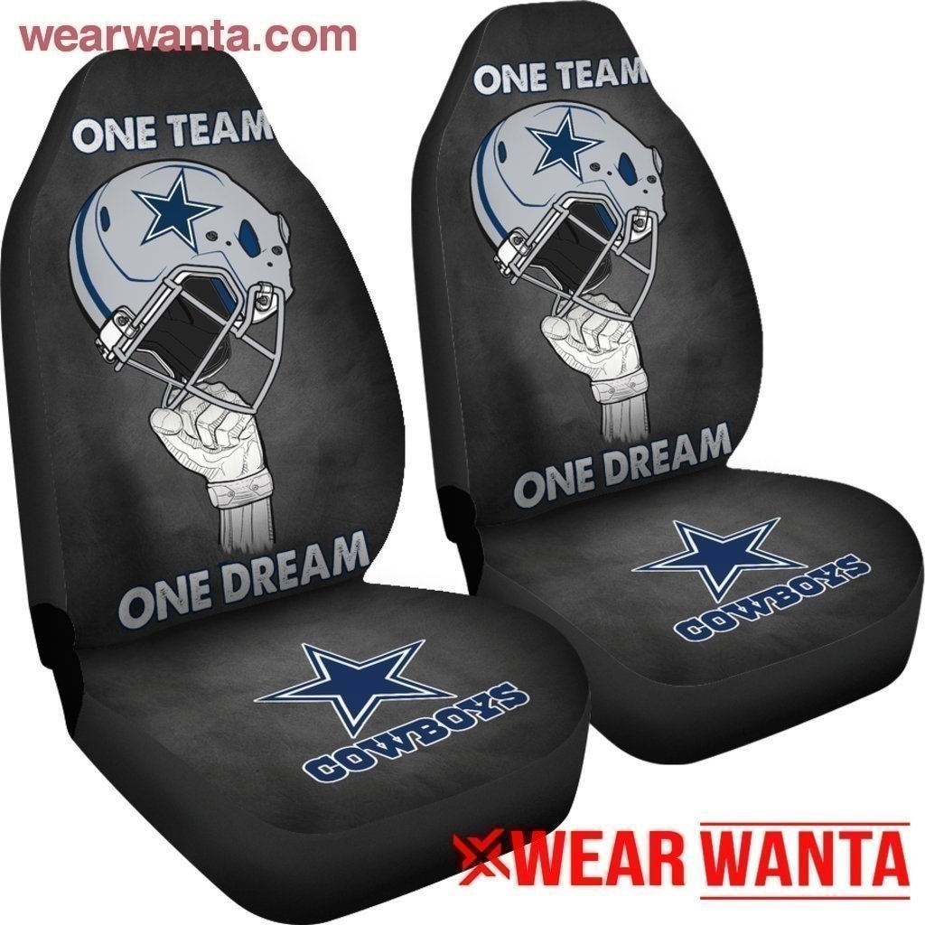 One Team One Dream Cowboys Car Seat Covers-Gear Wanta