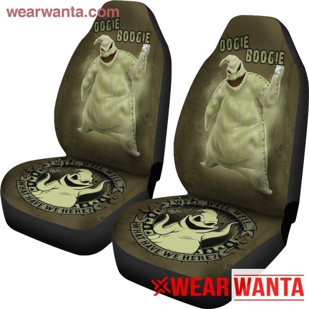 Oogie Boogie Car Seat Covers For Nightmare Before Christmas Fan Nh1911-Gear Wanta