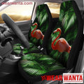 Orange Flamingo Car Seat Covers-Gear Wanta