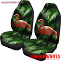 Orange Flamingo Car Seat Covers-Gear Wanta