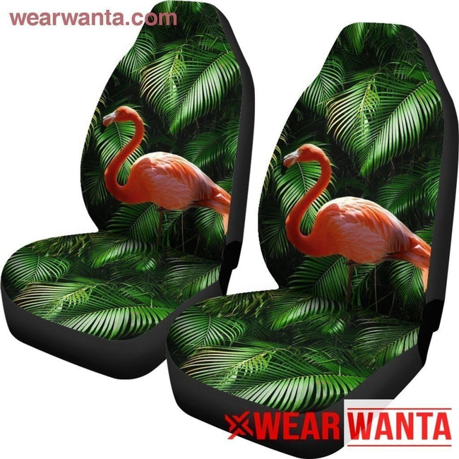 Orange Flamingo Car Seat Covers-Gear Wanta
