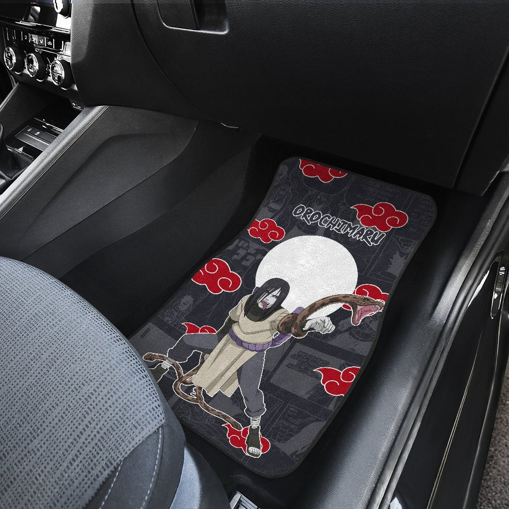 Orochimaru NRT Akatsuki Members Car Floor Mats Anime-Gear Wanta