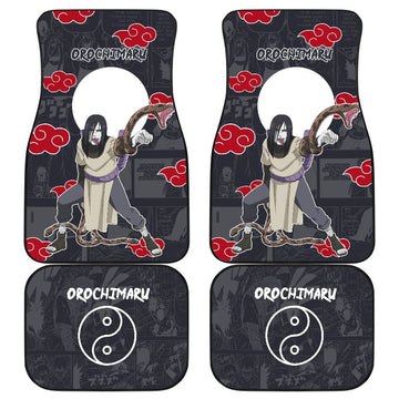 Orochimaru NRT Akatsuki Members Car Floor Mats Anime-Gear Wanta