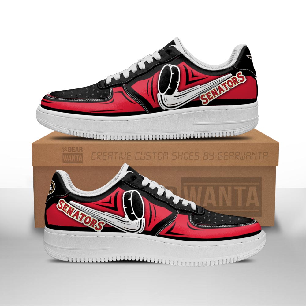 Ottawa Senators Air Sneakers Custom For Fans-Gear Wanta