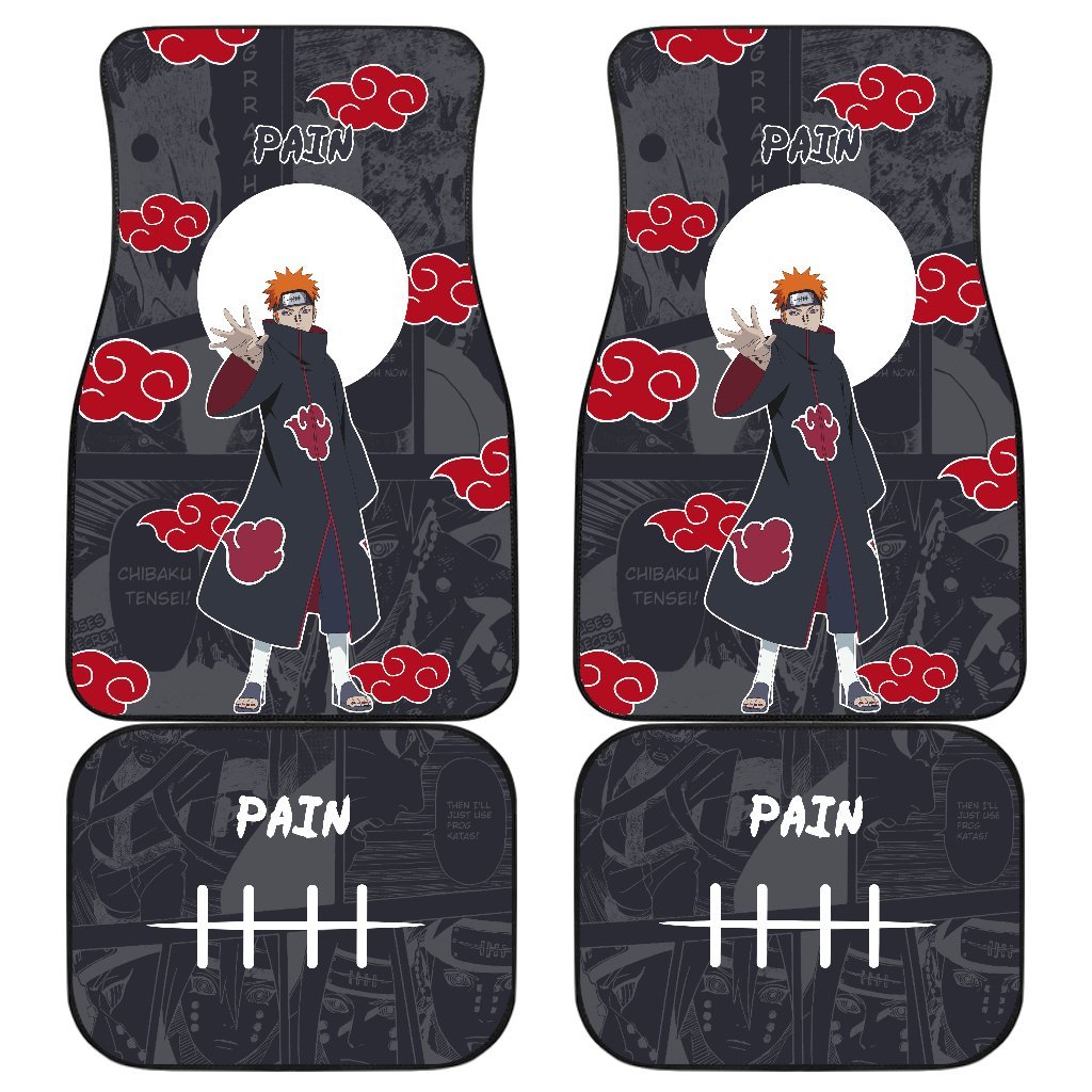 Pain NRT Akatsuki Members Car Floor Mats Anime-Gear Wanta