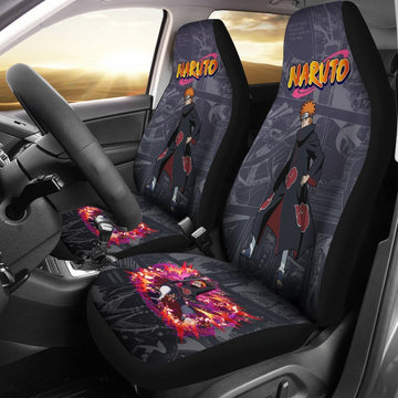 Pain NRT Car Seat Covers Custom Anime Car Accessories-Gear Wanta