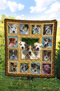 Parson Russell Dog Quilt Blanket Amazing-Gear Wanta