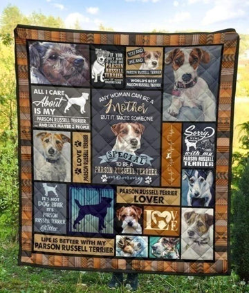 Parson Russell Mom Blanket Funny Gift Idea For Dog Lover-Gear Wanta
