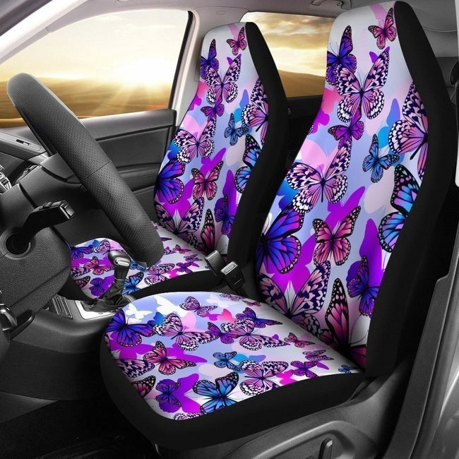 Pattern Colorful Butterfly Car Seat Covers-Gear Wanta