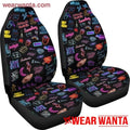 Pattern Neon Advertise Car Seat Covers-Gear Wanta
